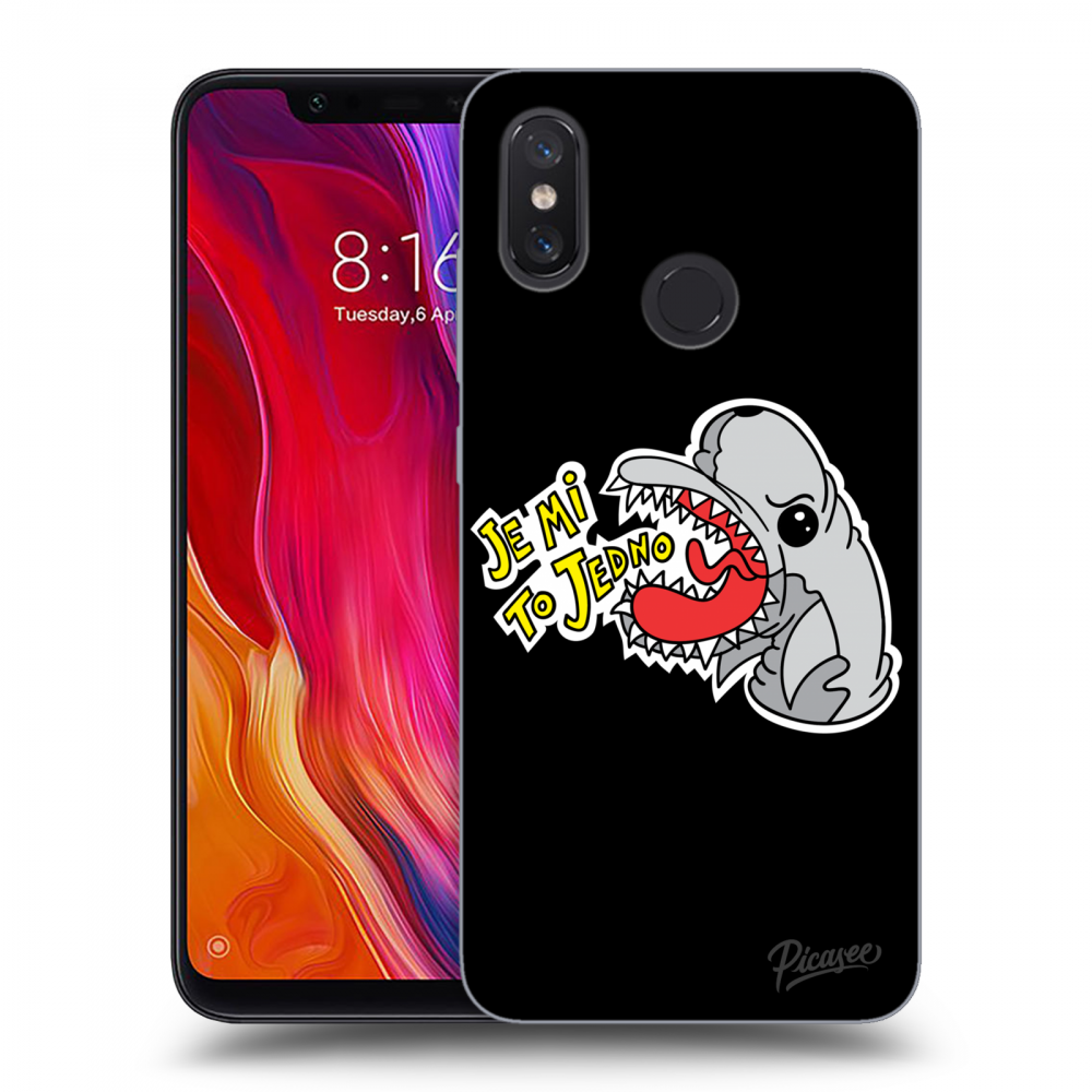 Picasee silikonový černý obal pro Xiaomi Mi 8 - Je mi to jedno
