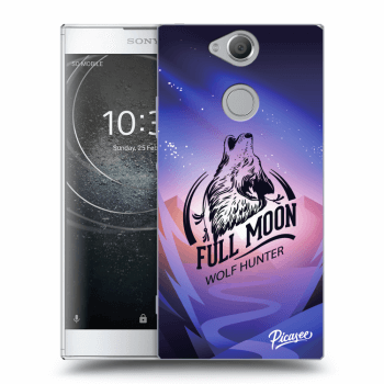 Picasee silikonový průhledný obal pro Sony Xperia XA2 - Wolf