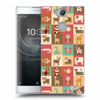 Picasee silikonový průhledný obal pro Sony Xperia XA2 - Animals