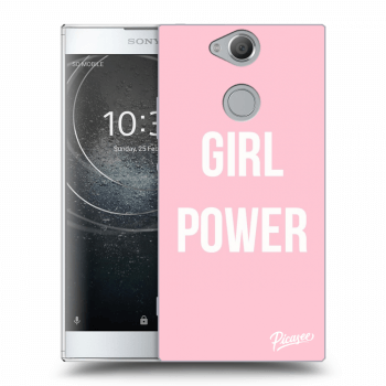 Picasee silikonový průhledný obal pro Sony Xperia XA2 - Girl power