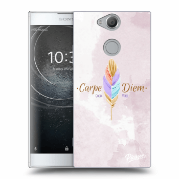 Picasee silikonový průhledný obal pro Sony Xperia XA2 - Carpe Diem