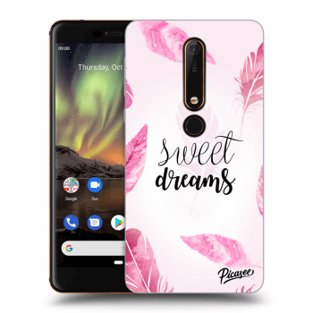 Picasee silikonový průhledný obal pro Nokia 6.1 - Sweet dreams