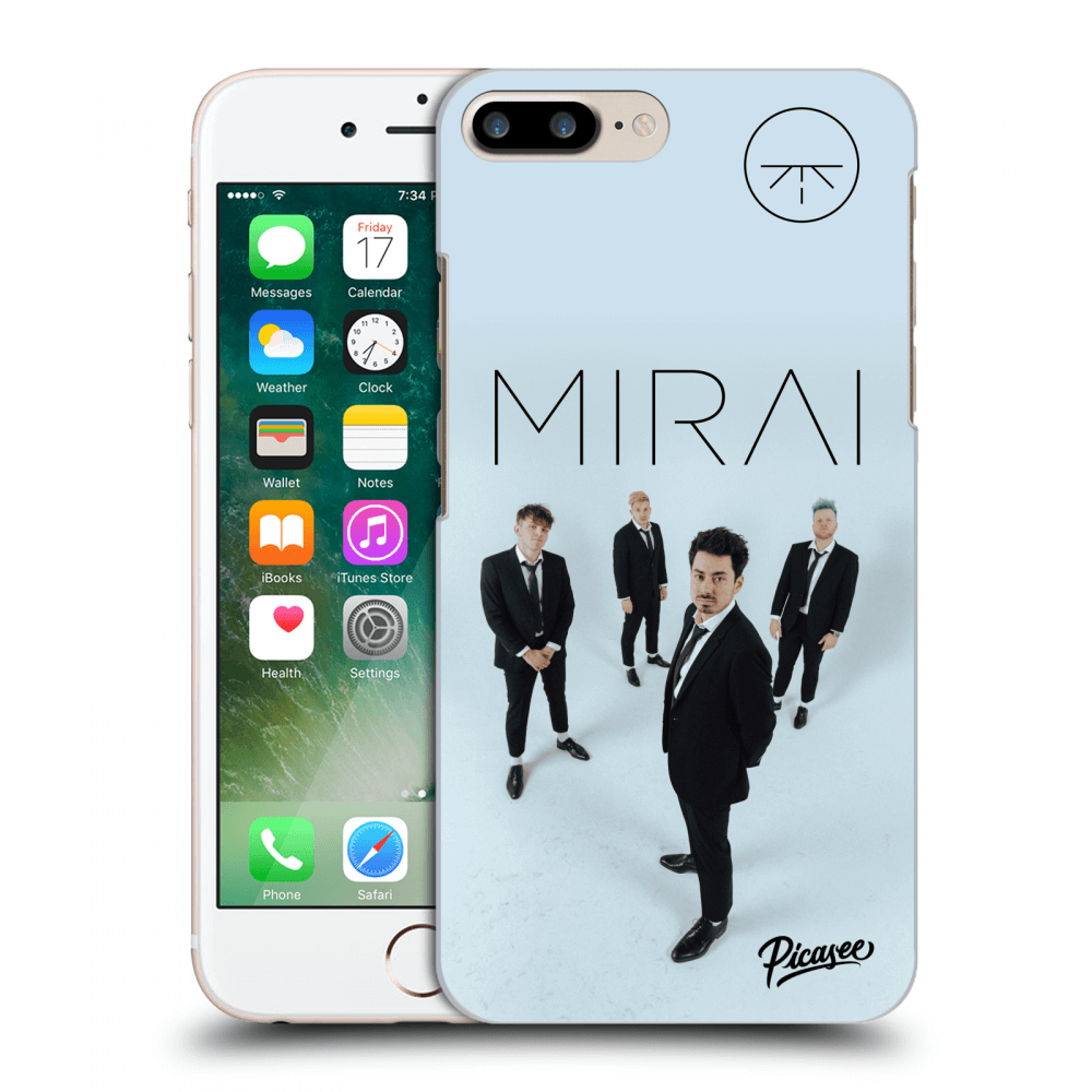 Picasee silikonový černý obal pro Apple iPhone 7 Plus - Mirai - Gentleman 1