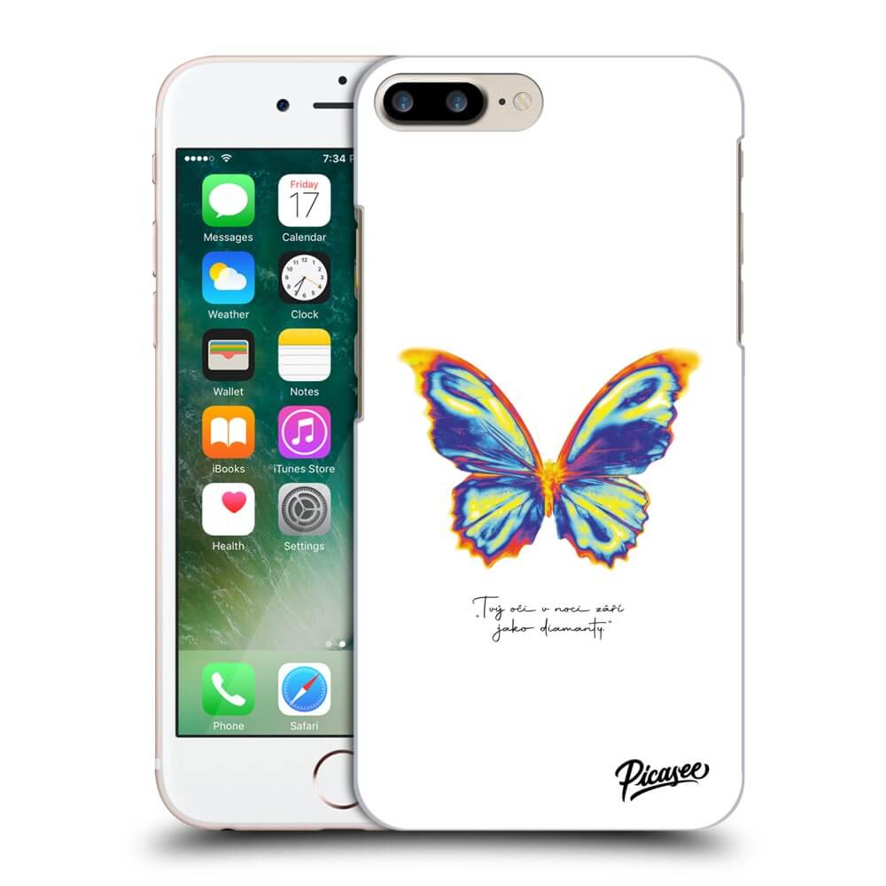 Picasee ULTIMATE CASE pro Apple iPhone 7 Plus - Diamanty White