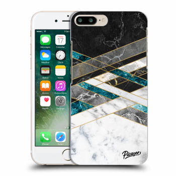 Picasee ULTIMATE CASE pro Apple iPhone 7 Plus - Black & White geometry