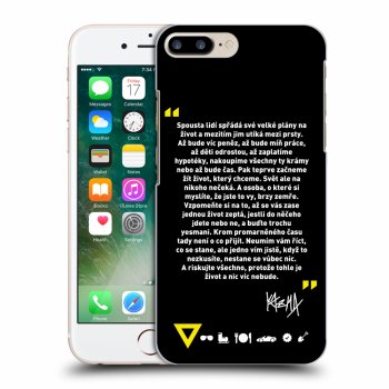 Obal pro Apple iPhone 7 Plus - Kazma - BUĎTE TROCHU YESMANI