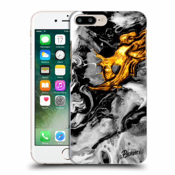 Obal pro Apple iPhone 7 Plus - Black Gold 2