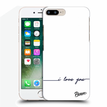 Obal pro Apple iPhone 7 Plus - I love you
