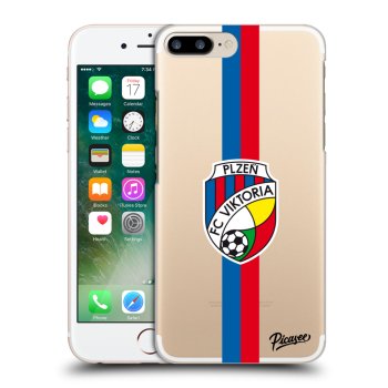 Picasee silikonový průhledný obal pro Apple iPhone 7 Plus - FC Viktoria Plzeň H