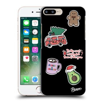 Obal pro Apple iPhone 7 Plus - Christmas Stickers