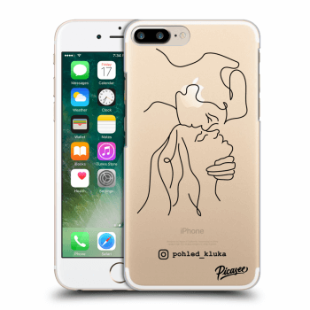 Picasee silikonový průhledný obal pro Apple iPhone 7 Plus - Forehead kiss