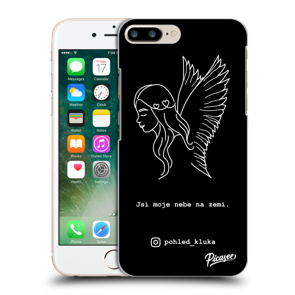 Picasee ULTIMATE CASE pro Apple iPhone 7 Plus - Heaven White