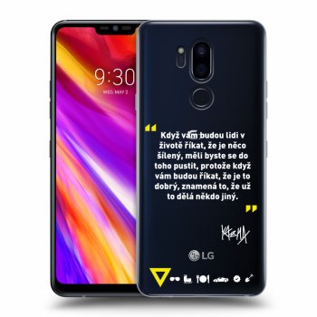 Obal pro LG G7 ThinQ - Kazma - MĚLI BYSTE SE DO TOHO PUSTIT