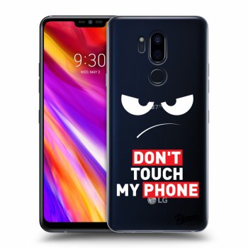 Obal pro LG G7 ThinQ - Angry Eyes - Transparent