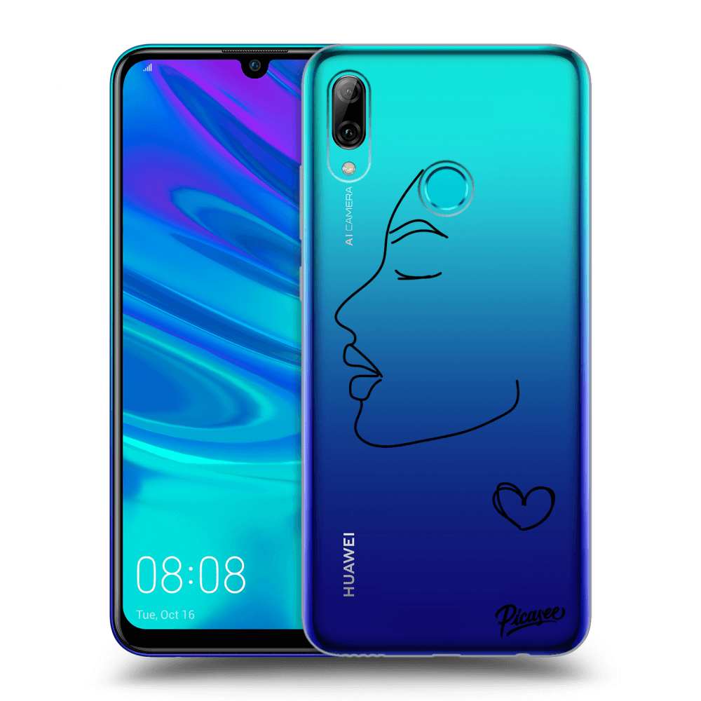 Picasee silikonový průhledný obal pro Huawei P Smart 2019 - Couple girl