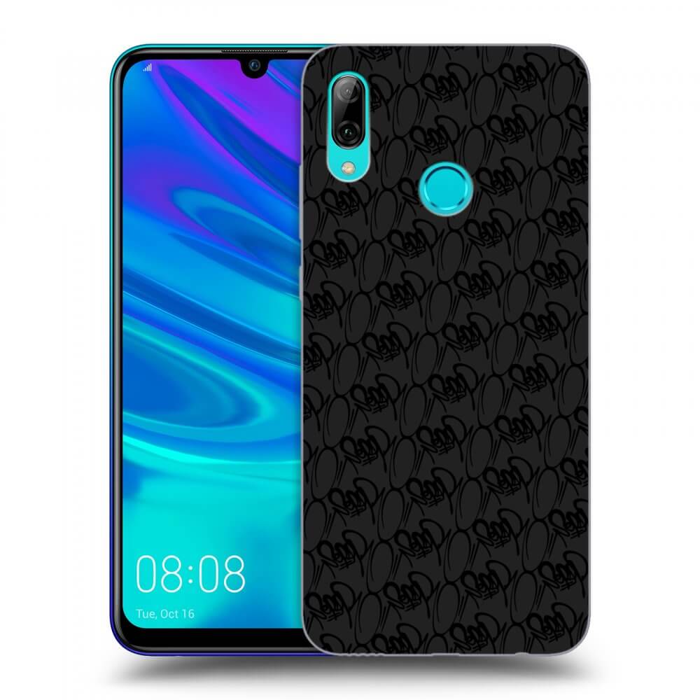 Picasee silikonový černý obal pro Huawei P Smart 2019 - Separ - Black On Black 2
