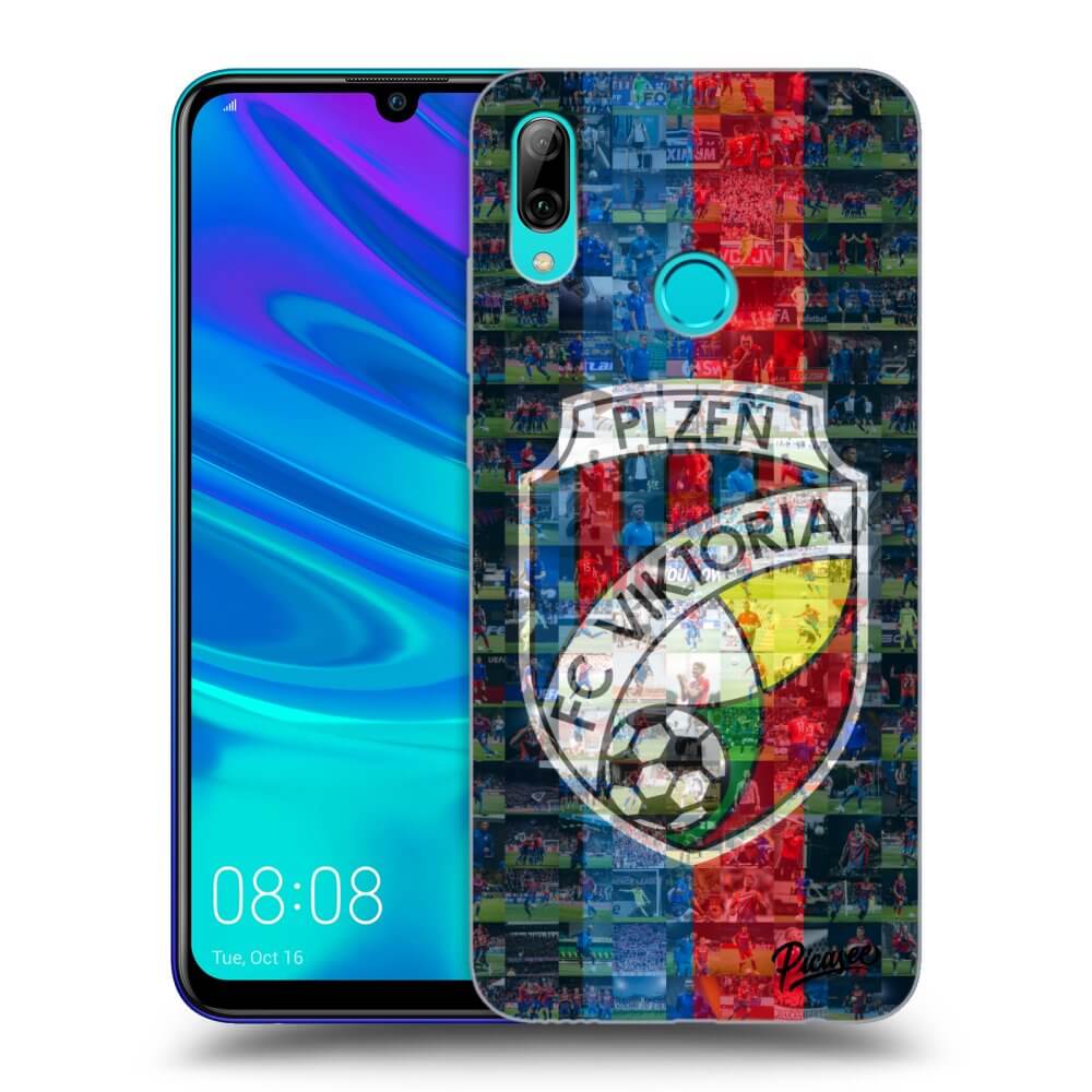 Picasee silikonový průhledný obal pro Huawei P Smart 2019 - FC Viktoria Plzeň A