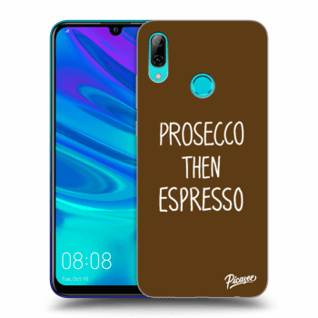 Picasee silikonový černý obal pro Huawei P Smart 2019 - Prosecco then espresso