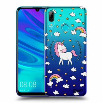 Picasee silikonový průhledný obal pro Huawei P Smart 2019 - Unicorn star heaven