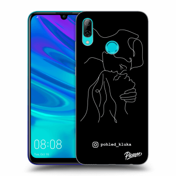 Picasee silikonový černý obal pro Huawei P Smart 2019 - Forehead kiss White