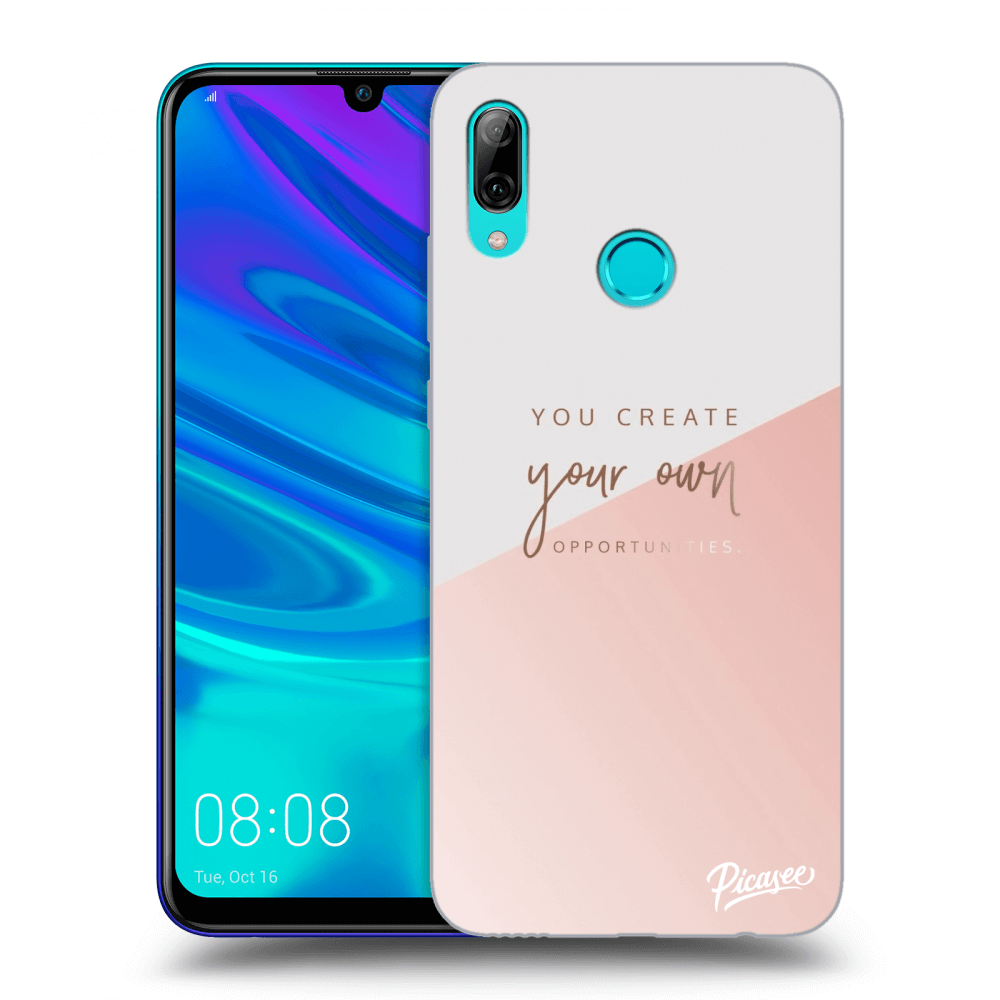 Picasee silikonový černý obal pro Huawei P Smart 2019 - You create your own opportunities