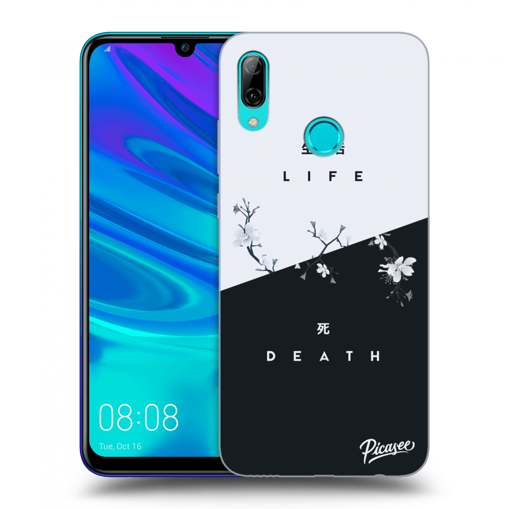 Picasee silikonový průhledný obal pro Huawei P Smart 2019 - Life - Death