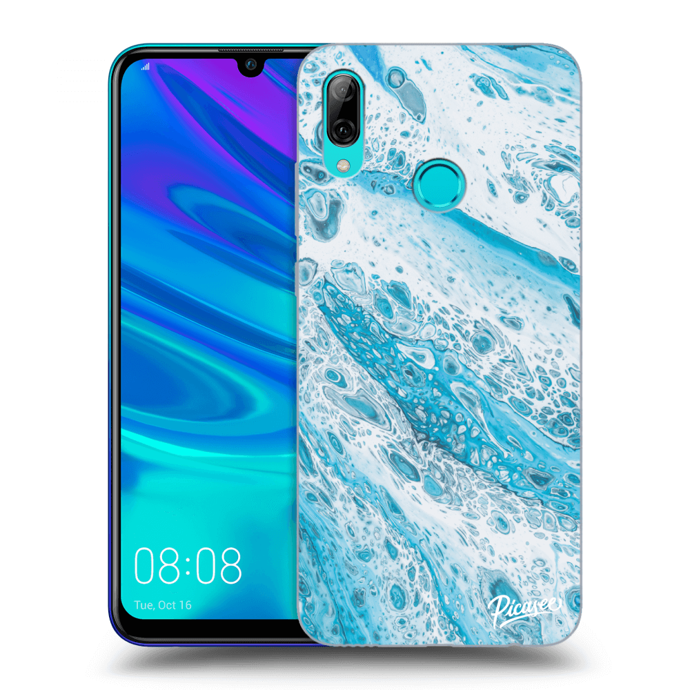 Picasee ULTIMATE CASE pro Huawei P Smart 2019 - Blue liquid