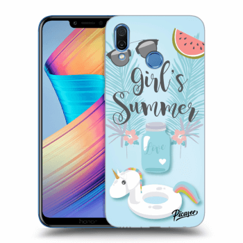 Picasee silikonový průhledný obal pro Honor Play - Girls Summer