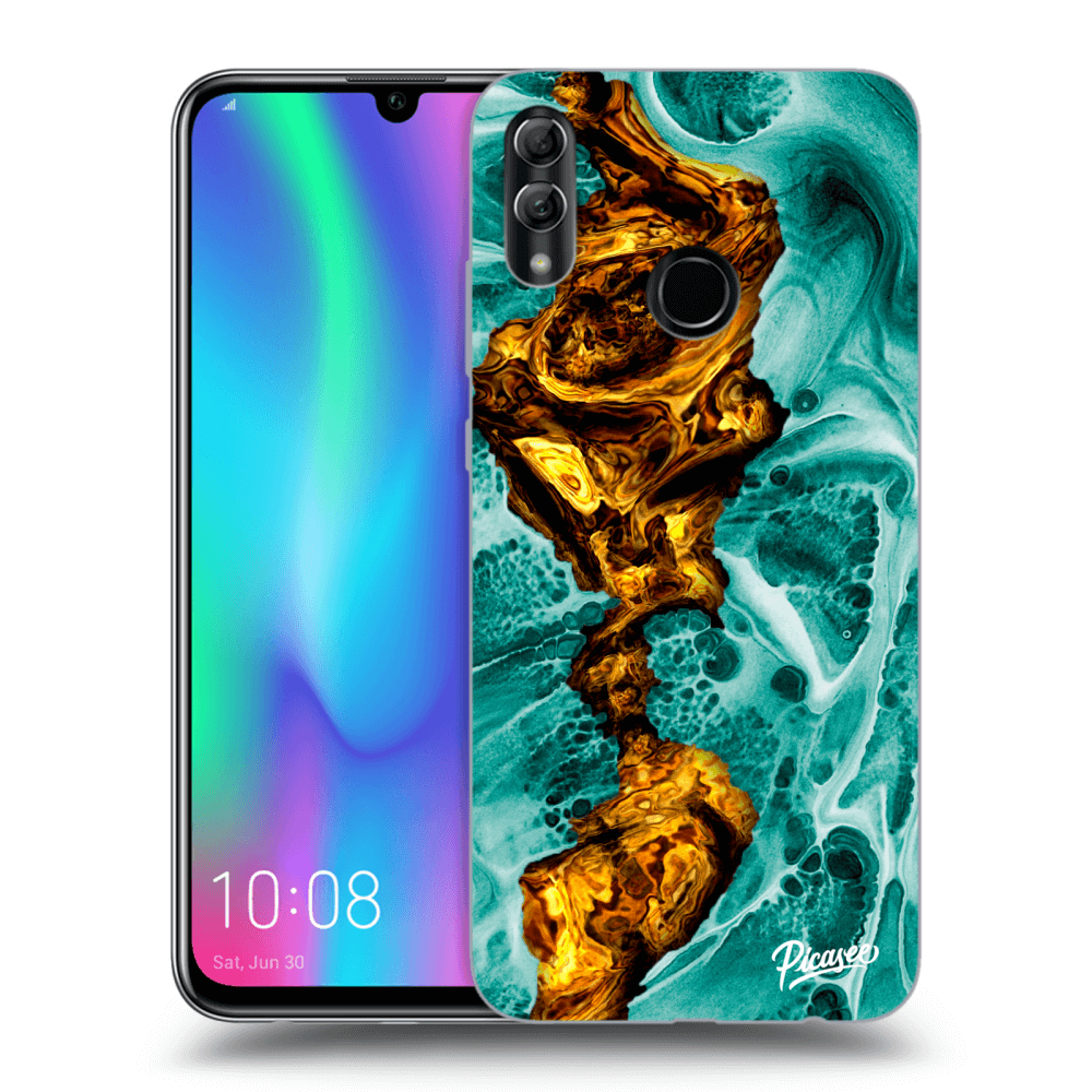 Picasee ULTIMATE CASE pro Honor 10 Lite - Goldsky