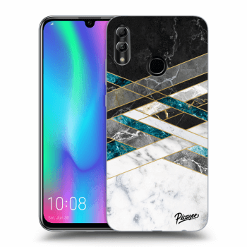 Obal pro Honor 10 Lite - Black & White geometry