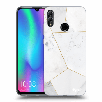 Obal pro Honor 10 Lite - White tile