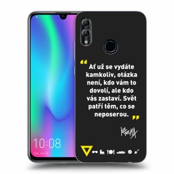 Obal pro Honor 10 Lite - Kazma - SVĚT PATŘÍ TĚM, CO SE NEPOSEROU