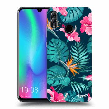 Picasee ULTIMATE CASE pro Honor 10 Lite - Pink Monstera