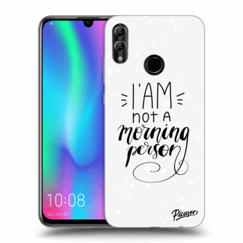 Picasee ULTIMATE CASE pro Honor 10 Lite - I am not a morning person