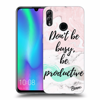 Picasee ULTIMATE CASE pro Honor 10 Lite - Don't be busy, be productive