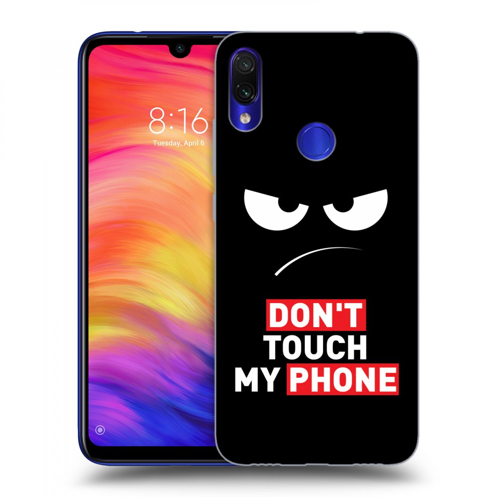 Picasee ULTIMATE CASE pro Xiaomi Redmi Note 7 - Angry Eyes - Transparent