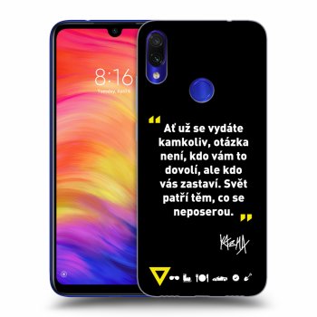 Obal pro Xiaomi Redmi Note 7 - Kazma - SVĚT PATŘÍ TĚM, CO SE NEPOSEROU