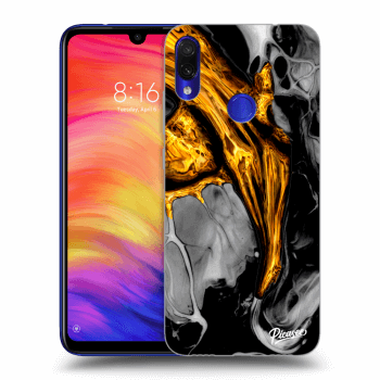 Obal pro Xiaomi Redmi Note 7 - Black Gold