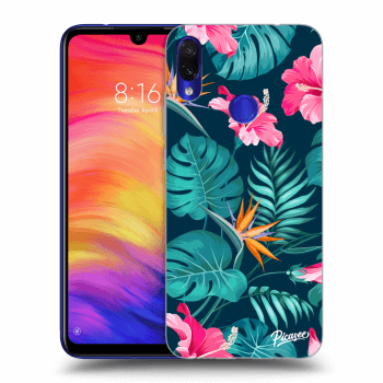 Obal pro Xiaomi Redmi Note 7 - Pink Monstera