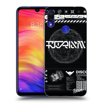 Obal pro Xiaomi Redmi Note 7 - BLACK DISCO