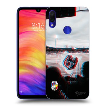 Picasee silikonový průhledný obal pro Xiaomi Redmi Note 7 - FC Viktoria Plzeň B
