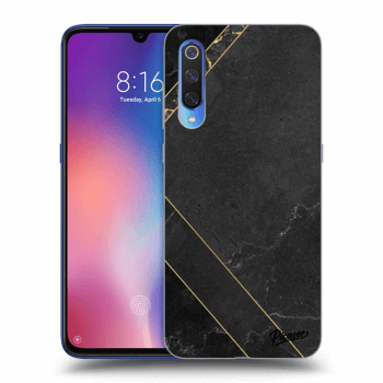 Obal pro Xiaomi Mi 9 - Black tile