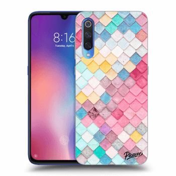 Obal pro Xiaomi Mi 9 - Colorful roof