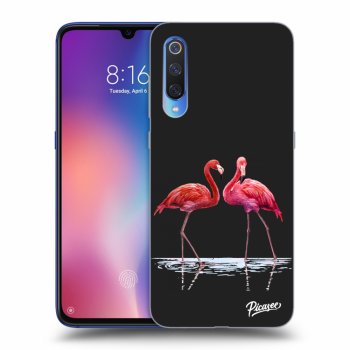 Obal pro Xiaomi Mi 9 - Flamingos couple