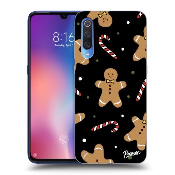 Picasee silikonový černý obal pro Xiaomi Mi 9 - Gingerbread