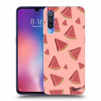 Picasee silikonový černý obal pro Xiaomi Mi 9 - Watermelon