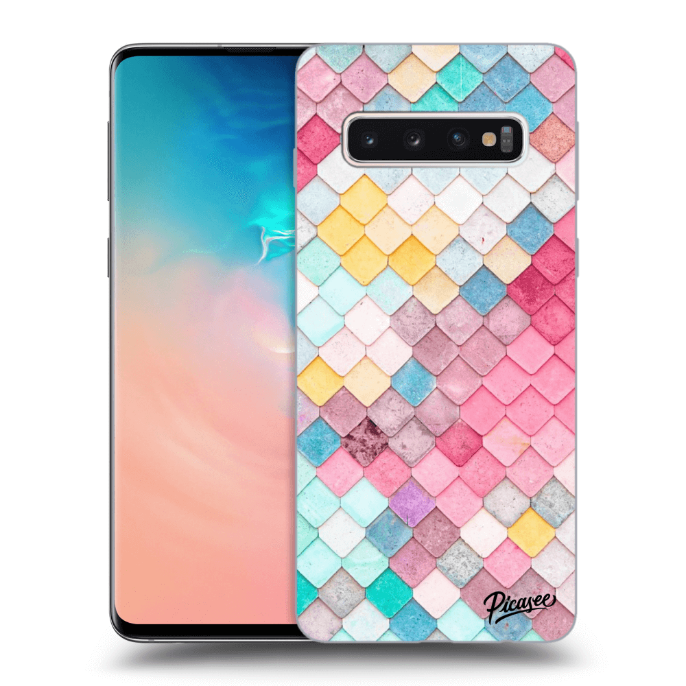 Picasee ULTIMATE CASE pro Samsung Galaxy S10 G973 - Colorful roof