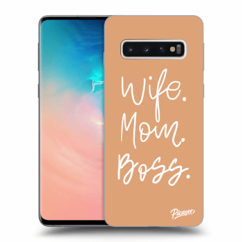 Picasee ULTIMATE CASE pro Samsung Galaxy S10 G973 - Boss Mama