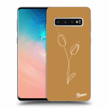 Picasee ULTIMATE CASE pro Samsung Galaxy S10 G973 - Tulips