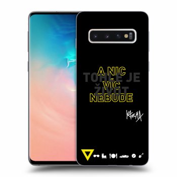 Obal pro Samsung Galaxy S10 G973 - Kazma - TOHLE JE ŽIVOT A NIC VÍC NEBUDE